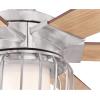 Westinghouse Lighting 7225000 WILLA Ceiling Fan with Light and Remote Control, 60 Inch, Brushed Nickel