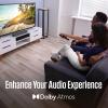 Westinghouse QLED TV and 2.0 Compact Mini Sound Bar – 50 Inch Smart Television and 120W Surround Sound System