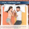 Westinghouse Queen Size Heated Mattress Pad, Bed Warmer Electric Mattress Cover with 10 Heat Settings Dual Controller, 1-12H Auto Shut Off, Fit Up to 17″ Deep Pocket, Machine Washable, 60×80 Inch(Queen)