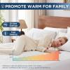 Westinghouse Queen Size Heated Mattress Pad, Bed Warmer Electric Mattress Cover with 10 Heat Settings Dual Controller, 1-12H Auto Shut Off, Fit Up to 17″ Deep Pocket, Machine Washable, 60×80 Inch(Queen)