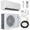 Westinghouse 18,000 BTU, 230V, 17 SEER2 Ductless Mini Split AC/Heating System Inverter Heat Pump with 15ft Installation Kit, White