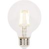 Westinghouse 4317300 6.5 (60-Watt Equivalent) G25 Dimmable Clear Filament, Medium Base LED Light Bulbs