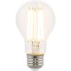 Westinghouse 5316500 6.5 Watt (60 Watt Equivalent) A19 Dimmable Clear Filament LED Light Bulb, Medium Base, Single(10w 2700k Clear)