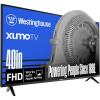 Westinghouse 55-inch Smart TV, 4K UHD Xumo TV w/ HDR10, Voice Remote, Dolby Vision, Dolby Atmos, Edgeless, Flat Screen LED Television w/Bluetooth, Apple AirPlay, Wi-Fi & Mobile Connectivity(40 Inch – FHD)