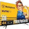 Westinghouse 55-inch Smart TV, 4K UHD Xumo TV w/ HDR10, Voice Remote, Dolby Vision, Dolby Atmos, Edgeless, Flat Screen LED Television w/Bluetooth, Apple AirPlay, Wi-Fi & Mobile Connectivity(55 Inch – UHD)