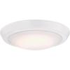 Westinghouse 6107300 11-Inch LED Indoor Flush Mount Ceiling Fixture, Brushed Nickel Finish with Frosted Acrylic Shade(White)