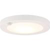 Westinghouse 6111700 6 Inch 7 Watt Energy Star LED Indoor Flush Mount Ceiling Light Fixture with Motion Sensor,3000K, White Finish, White Frosted Shade(No Size)