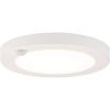 Westinghouse 6111800 6 Inch 7 Watt Energy Star LED Indoor Flush Mount Ceiling Light Fixture with Motion Sensor, 4000K, White Finish, White Frosted Shade((Pack of 1))