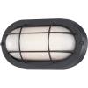Westinghouse 6113600 Traditional One-Light Dimmable LED Outdoor Wall Light, Textured White Finish, White Glass(Textured Black)