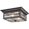 Oil Rubbed Bronze and Clear Glass