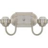 Westinghouse 6300500 Two Light Wall Fixture Brushed Nickel Finish