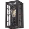 Westinghouse 6580100 Wrightsville Vintage One-Light Outdoor Wall Light Sconce Oil Rubbed Bronze Finish, Clear Raindrop Glass