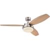 Westinghouse 7221600 Alloy Ceiling Fan, 42 Inch(Brushed Nickel w/ Beech Blades)