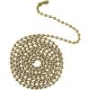 Westinghouse 7701200 12″ Beaded Chain Brass Finish
