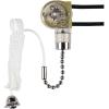 Westinghouse 7702200 Fan Light Switch with Chrome Pull Chain