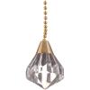 Westinghouse 7709300 Acrylic Diamond Pull Chain 1×1.5×12