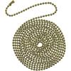 Westinghouse 7710900 12′ Beaded Chain with Connector and Antique Brass Finish