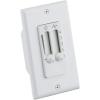 Westinghouse 7787300 Ceilng Fan and Light Wall Control , White