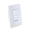 Westinghouse 7788500 Four Speed Ceiling Fan and LED Light Wall Control White