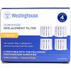 Westinghouse Ceramic Ball Filter Set for Westinghouse Humidifiers WSHUJ2158B & WSHUJ2158A (4 Pack) – Features Honeycomb Filtration System to Maintain Clean and Breathable Air