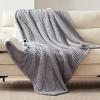 Westinghouse Full Size Heated Blanket, Soft Flannel to Sherpa Reversible, Electric Blanket Full with 10 Heating Settings & 1-12 Hours Auto Shut Off, Machine Washable, (72″ x 84″, Beige)(Light Grey)