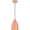 Westinghouse Lighting 6105400 One-Light Indoor Mini Pendant, Hammered Copper Finish(Bronze)