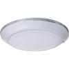 Westinghouse Lighting 6322600 Large LED Indoor/Outdoor Dimmable Surface Mount Wet Location, Chrome Finish with Frosted Lens,(Chrome)