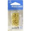 Westinghouse Lighting Corp 3-Feet Bead Chain, Polished Brass(1 pack)