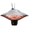 Westinghouse Outdoor Ceiling Patio Heater, Water Resistant, Adjustable Heat Output Up to 1500W, Auto Shut Off Overheat Protection, Hanging Infrared Heater for Patio Cover, Gazebo, Pergola, & More