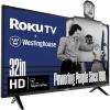 Westinghouse Roku TV – 32 Inch Smart TV, HD Television with Wi-Fi Connectivity and Mobile App, Flat Screen, Bluetooth, Compatible with Apple AirPlay, Alexa and Google Assistant(32 Inch)