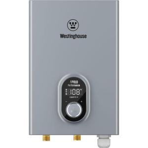 Westinghouse 11kW 240V Tankless Water Heater Electric, Up to 2.6 GPM Instant Hot Water Heater, 1-3 Point of Use Hot Water, Wi-Fi Enabled, APOLO-11k(Instant-14kW(V))