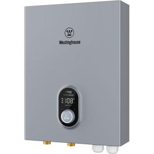 Westinghouse 11kW 240V Tankless Water Heater Electric, Up to 2.6 GPM Instant Hot Water Heater, 1-3 Point of Use Hot Water, Wi-Fi Enabled, APOLO-11k(Instant-18kW)