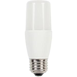 Westinghouse 3319920 60-Watt Equivalent T7 Bright White LED Light Bulb with Medium Base, Frost, 4 Count (Pack of 1)(1 Count (Pack of 1))