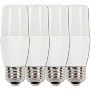 Westinghouse 3319920 60-Watt Equivalent T7 Bright White LED Light Bulb with Medium Base, Frost, 4 Count (Pack of 1)(4 Count (Pack of 1))