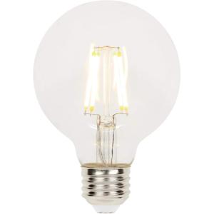 Westinghouse 4317300 6.5 (60-Watt Equivalent) G25 Dimmable Clear Filament, Medium Base LED Light Bulbs