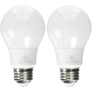 Westinghouse 4369700 60-Watt Equivalent Omni A19 Soft White LED Light Bulb with Medium Base(1 Count (Pack of 2))