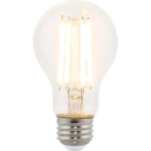 Westinghouse 5316500 6.5 Watt (60 Watt Equivalent) A19 Dimmable Clear Filament LED Light Bulb, Medium Base, Single(10w 2700k Clear)
