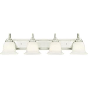 Westinghouse 6301900 Harwell Brushed Nickel Four-Light Indoor Wall Fixture(Brushed Nickel)
