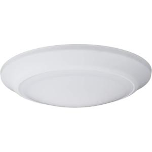 Westinghouse 6322900 Large LED Indoor/Outdoor Dimmable Surface Mount Wet Location, White Finish with Frosted Lens