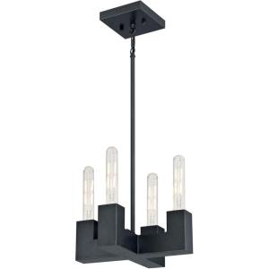 Westinghouse 6350300 Skybridge Eight-Light Dimmable LED Indoor Chandelier, Iron(4-Light Chandelier)