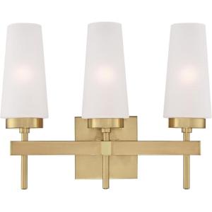 Westinghouse 6352700 Chaddsford Six-Light Indoor, Champagne Brass Finish with Frosted Glass Chandelier(Champagne Brass)