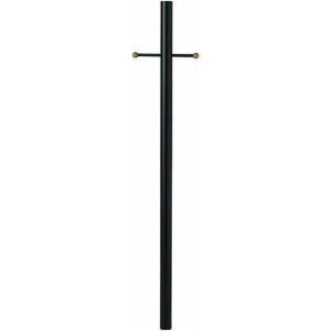 Westinghouse 6680800 Lantern Post on Steel, Black Finish