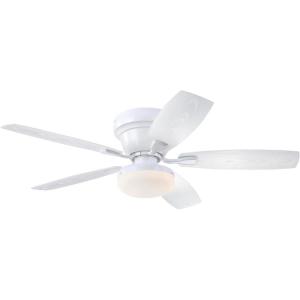 Westinghouse 7217200 Contempra 48-Inch Indoor/Outdoor Ceiling Fan, White Finish(Matte White)