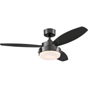 Westinghouse 7221600 Alloy Ceiling Fan, 42 Inch(Gun Metal)