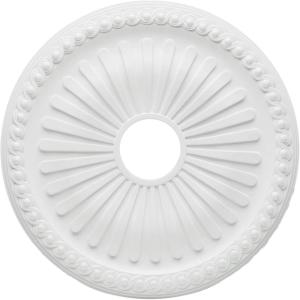 Westinghouse 7775200 Soleil Polyurethane Ceiling Medallion, 20-Inch Diameter, White