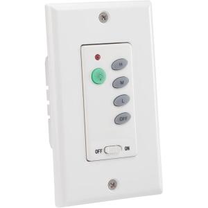 Westinghouse 7787500 Wireless Ceiling Fan and Light Wall Control
