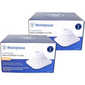Westinghouse Ceramic Ball Filter Set for Westinghouse Humidifier WSHUJ2202 (2 Pack) – Features Honeycomb Filtration System to Maintain Clean and Breathable Air