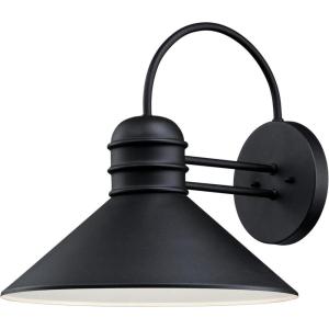 Westinghouse Lighting 6204400 Watts Creek Wall Lantern, Textured Black Finish on Steel(Textured Black)