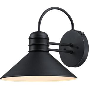 Westinghouse Lighting 6204400 Watts Creek Wall Lantern, Textured Black Finish on Steel(Textured Black with Dusk to Dawn Sensor)