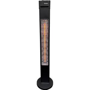 Westinghouse WES31-15110BLK Outdoor Electric Patio, Water Resistant Auto Shut Off Tip Over Switch & Overheat Protection, Freestanding Infrared Tower Heater, 47.2″ x 11″ x 11″, Black